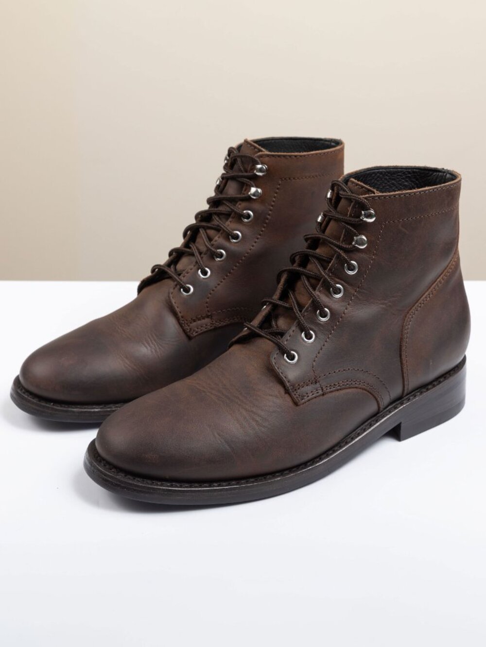 Thursday Boot Co President Boots Men's Size 9 US Brown Leather Plain Toe Ankle